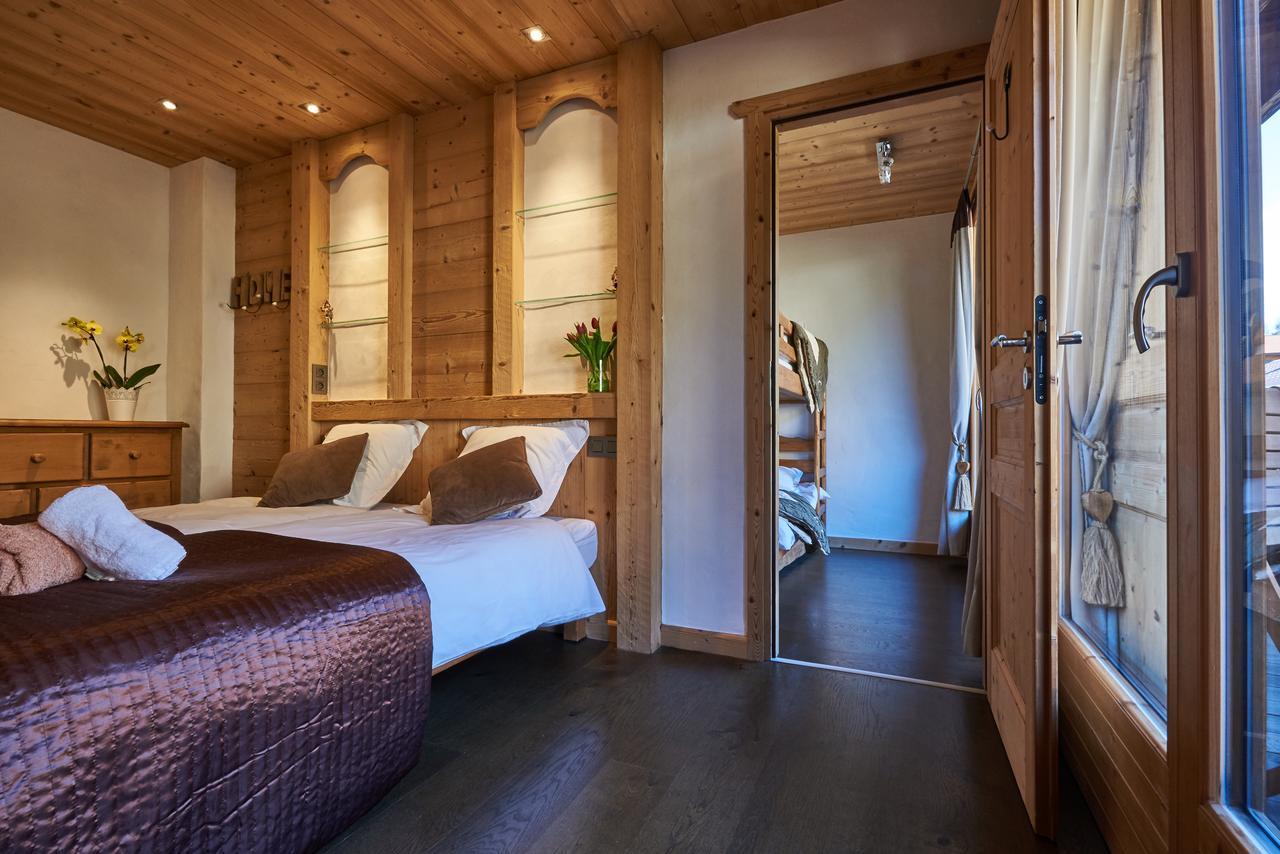 לה ג'ט Chalet Virolet B&B מראה חיצוני תמונה
