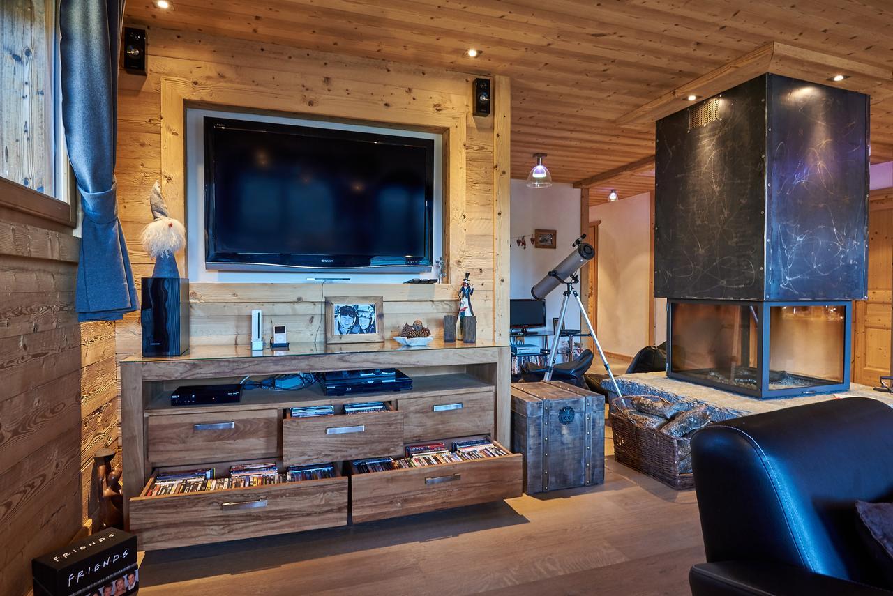 לה ג'ט Chalet Virolet B&B מראה חיצוני תמונה