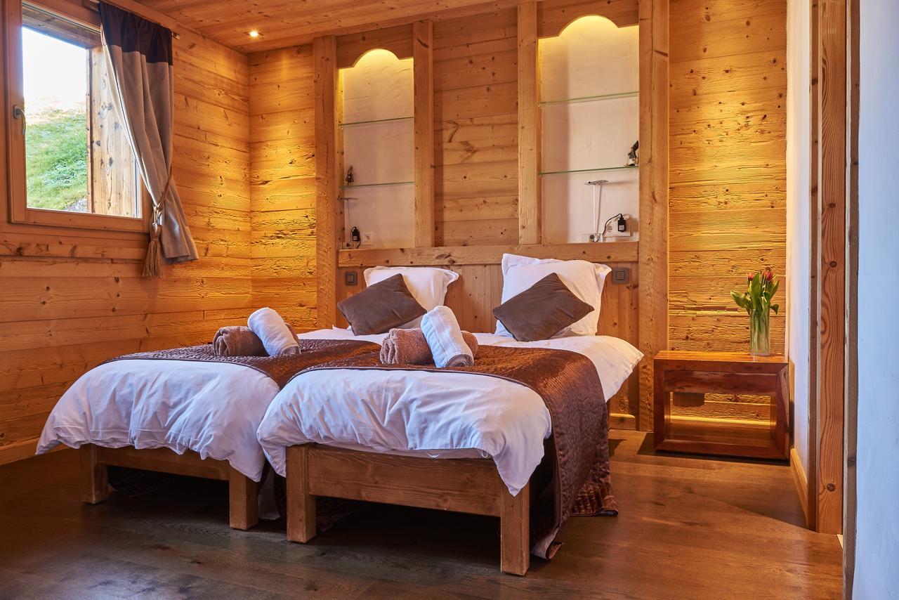 לה ג'ט Chalet Virolet B&B מראה חיצוני תמונה
